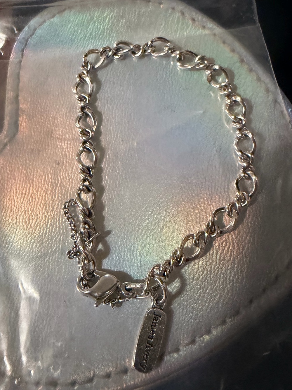 James Avery Medium Twist Charm Bracelet - Picture 3 of 4